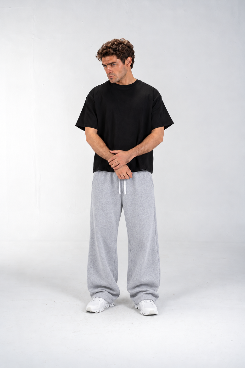 Men's Boxy T-Shirt (Black)