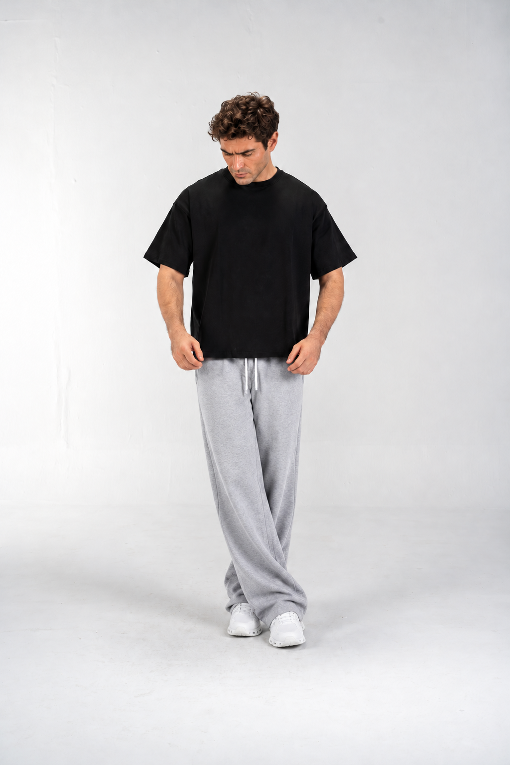 Men's Boxy T-Shirt (Black)