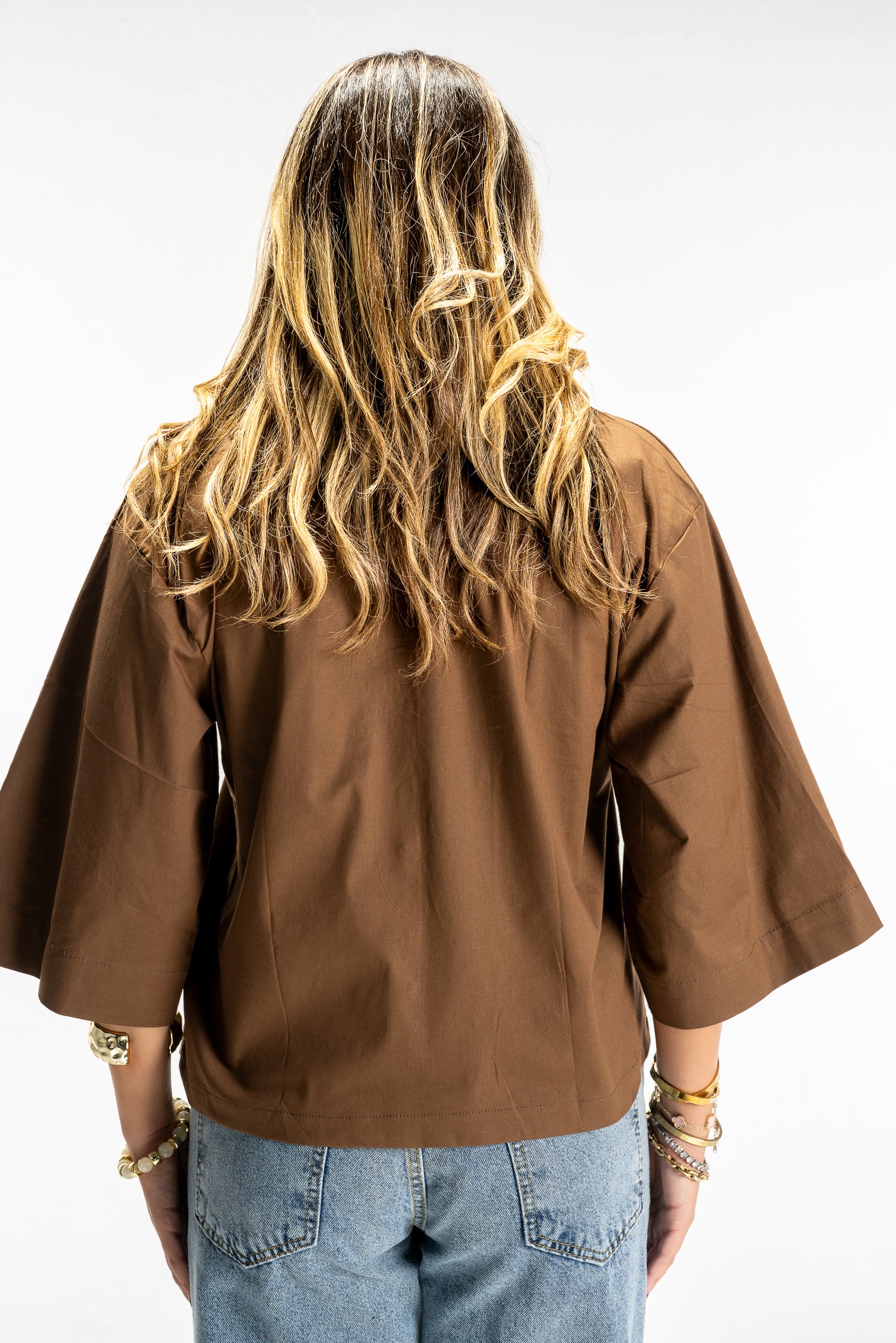 Boxy Buttoned-Up Shirt