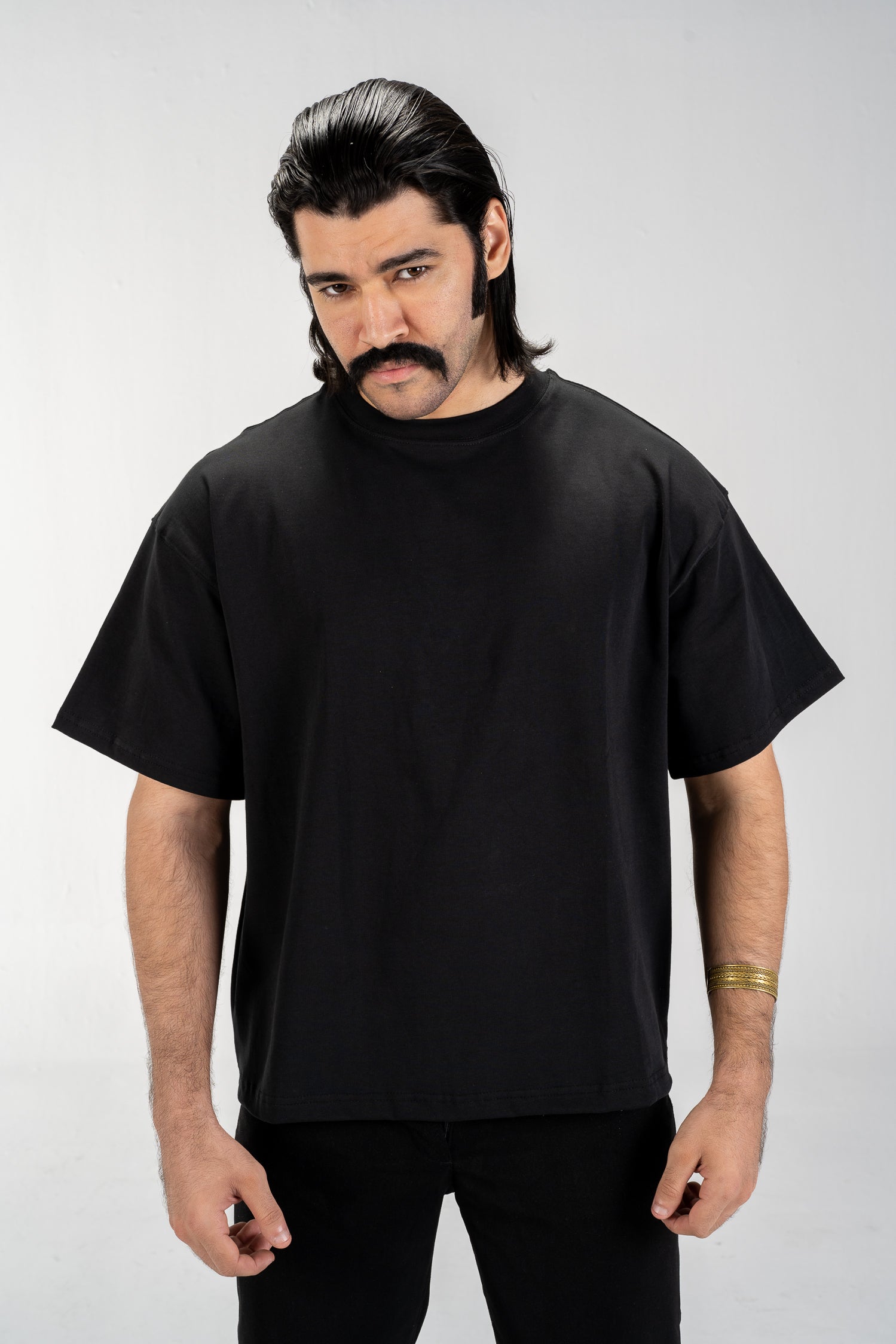 Men's Boxy T-Shirt (Black)