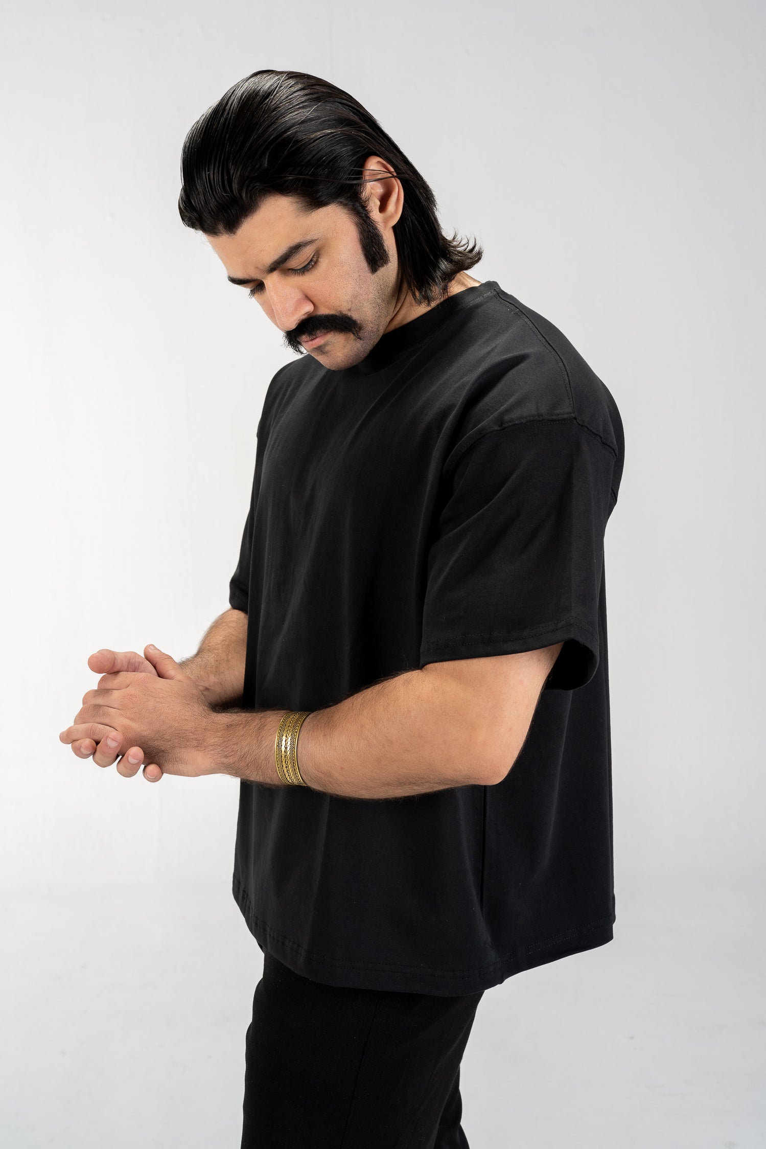 Men's Boxy T-Shirt (Black)