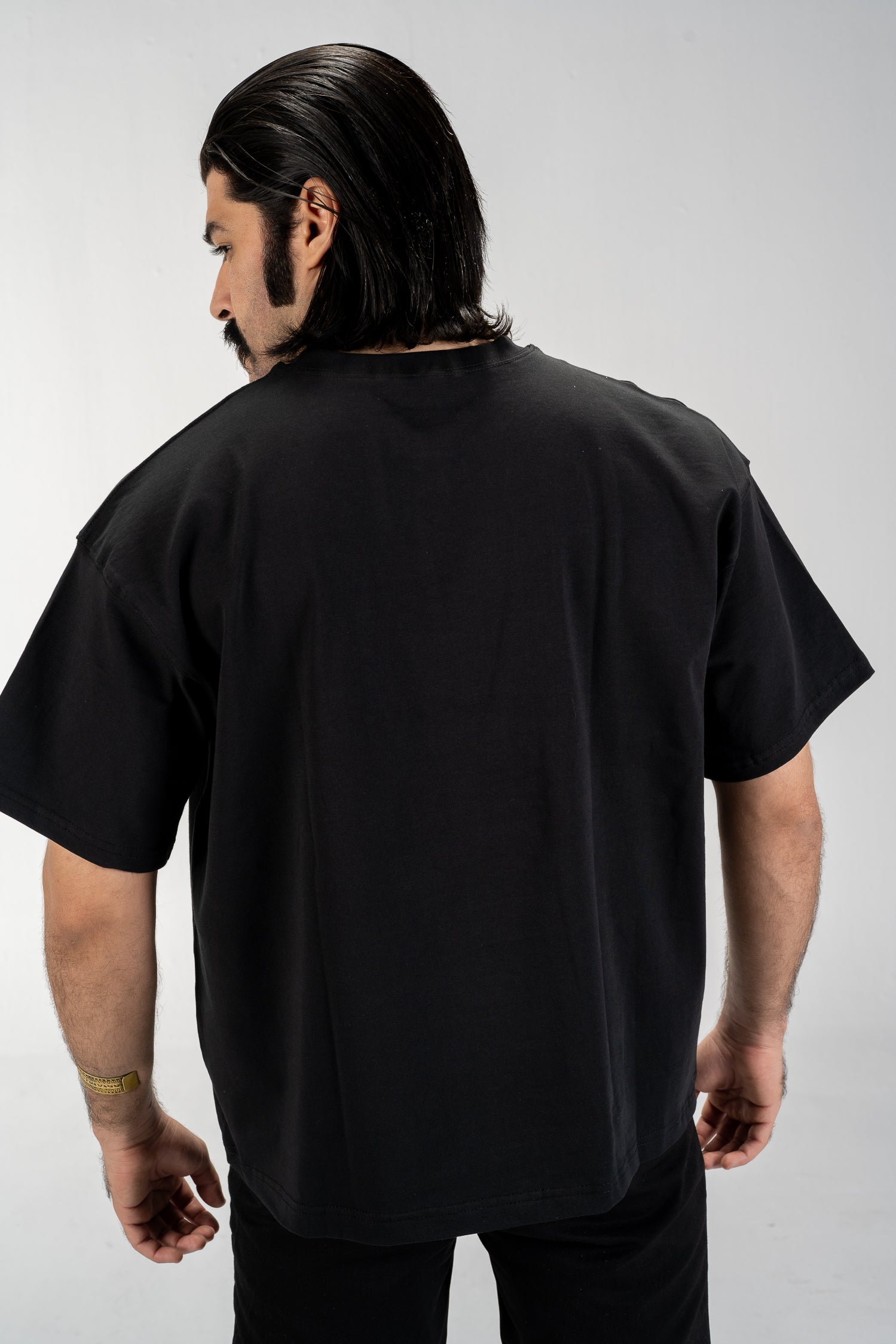 Men's Boxy T-Shirt (Black)