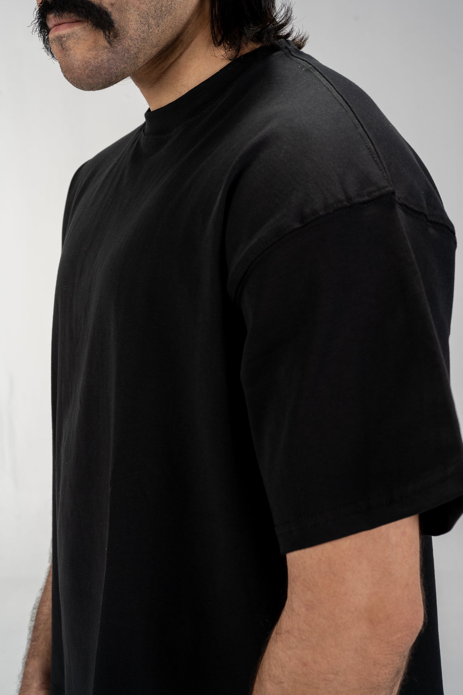 Men's Boxy T-Shirt (Black)