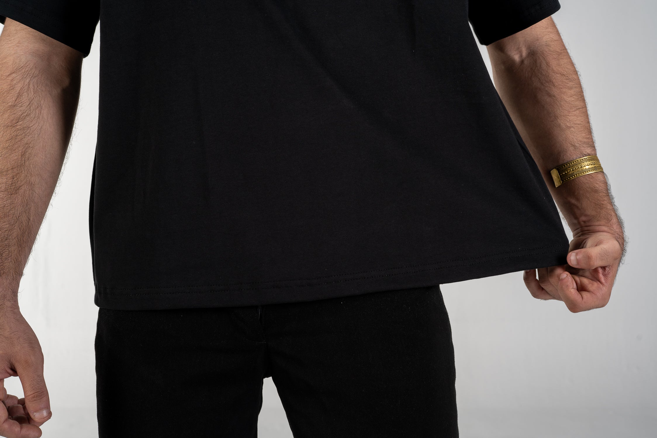 Men's Boxy T-Shirt (Black)